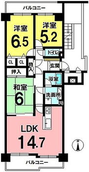 中古マンション　コープ野村岩倉　　弐番館 2023年12月リフォーム完了予定