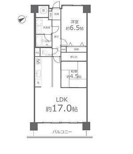 ＭＡＣ芳泉コート 2階 2LDK 物件詳細