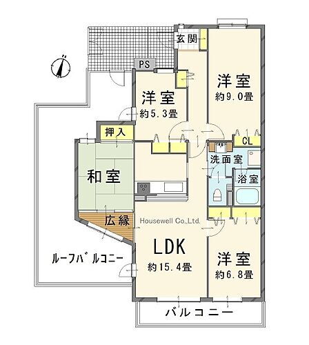 アーバンみらい東大宮東２番街第９－２号棟 9階 4LDK 物件詳細