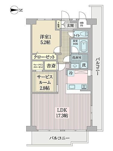 ニックハイム渋江公園 4階 1SLDK 物件詳細