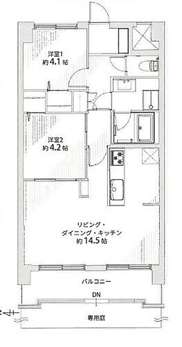 ダイアパレス平岸第弐 1階 2LDK 物件詳細