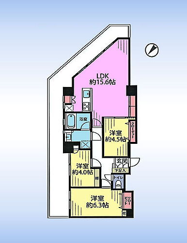 東急ドエル・スカイマークタワー川口 10階 3LDK 物件詳細