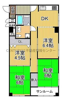 天保山第４コーポ 室内リフォーム済み（2023年12月完成）●4ＤＫ●専有面積71．49平米