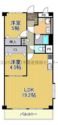 藤和市岡ハイタウン 13階 2LDK 物件詳細