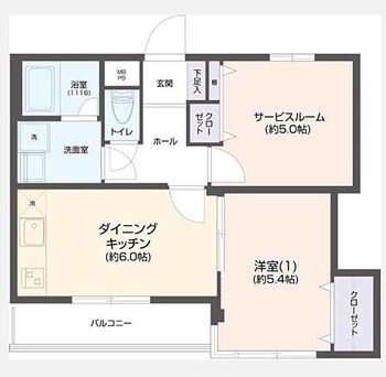 セザール戸田 40.78平米新規内装