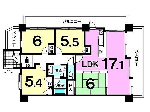 エンゼルハイム泉崎 【即内覧可】12階・4LDK！角部屋・2面バルコニー！旭橋駅徒歩7分！開南小学校徒歩4分／約280ｍ