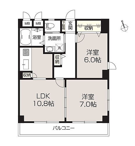 セレクト大泉学園 2階 2LDK 物件詳細