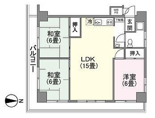 センチュリー御宿シーサイド 6階 3LDK 物件詳細