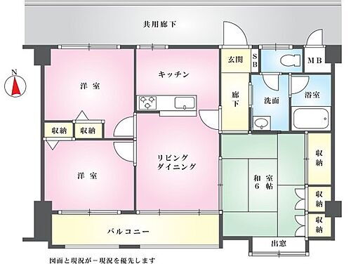 レサージュ橋本壱番館 中古マンションの3LDKは、経済的で、一般的な広さがあり、夫婦又は3人家族に最適です。リビングルームでは、食事会を楽しむスペースがあることや、部屋の用途は、寝室や子供部屋を設けることも可能です。