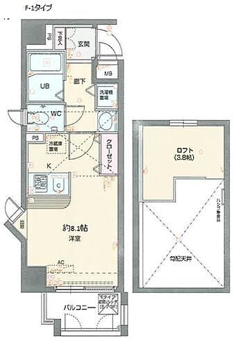 パルティール鶴舞 間取図