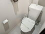 レーベン千葉ニュータウン中央　ＴＨＥ　ＰＲＥＭＩＵＭ 清潔で快適な温水洗浄機能付トイレです。シンプルで使い勝手がよく、お掃除も楽チンです。 