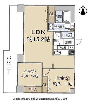 ライオンズマンション東大阪 最上階！【2LDK】室内水廻り設備一新！建具新調の全面リフォーム済み☆食洗機・浴室乾燥機新調完備です☆