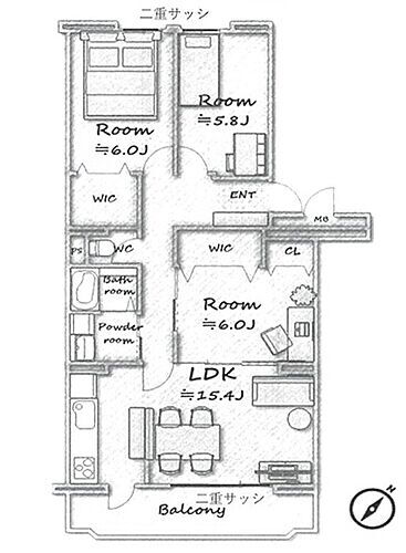 間取り図