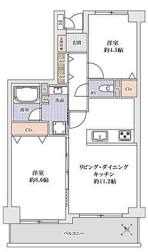 レクセル大宮日進 6階 2LDK 物件詳細