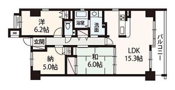 ラウムズ堺大小路 ご家族がゆったり暮らせる72？超の2SLDKリフォーム物件！陽当り良好な南東向きバルコニー付きです。