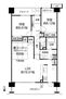 プレシアス清和台中央５階 3LDK　専有面積80.03平米　和のスペース1室あり。　鉄筋コンクリート造地上8階建地下1階の5階部分。全室6帖以上有り！