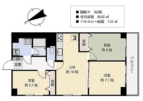 ニューライフマンション鶴ヶ島 和室1部屋、洋室1部屋の3LDKです。リフォーム承れます。詳しくはお問い合わせください。
