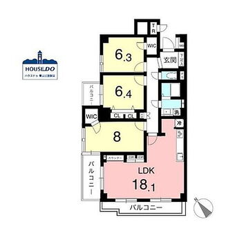 八事日赤駅徒歩約３分＆南西角部屋八事ファミリーハイツ 専有面積92.34m2の3LDKです。LDK部分は18帖以上の広さ！3居室が全室6帖以上は嬉しいですね！