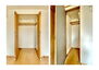 ライオンズマンション高砂 居室にはクローゼットを完備し、自由度の高い家具の配置が叶うシンプルな空間です。お子様の成長と必要になる子供部屋を与えるにはぴったりの間取りですね。