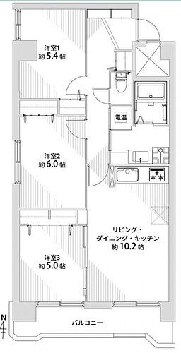 北海道札幌市中央区南十一条西18丁目 4階 3LDK 物件詳細