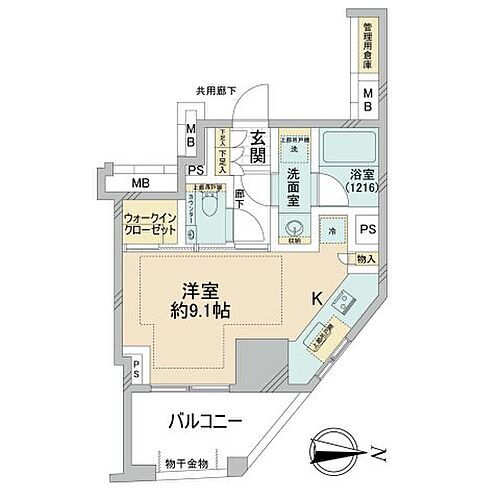 東京都三鷹市上連雀2丁目 4階 ワンルーム 物件詳細