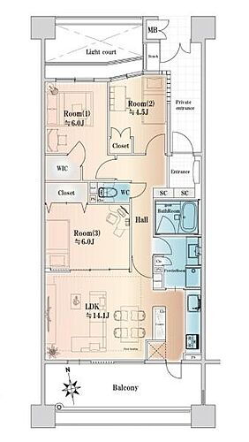 パークスクエア多摩川グラン・トゥール