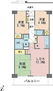 ダイアパレス武蔵浦和 LDKは12帖超の3LDK！南東向きにつき陽当たり良好！全居室収納スペースがあり、収納豊富な間取りです！