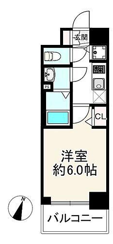 アスヴェル新大阪ＳＯＵＴＨ 8階 1K 物件詳細