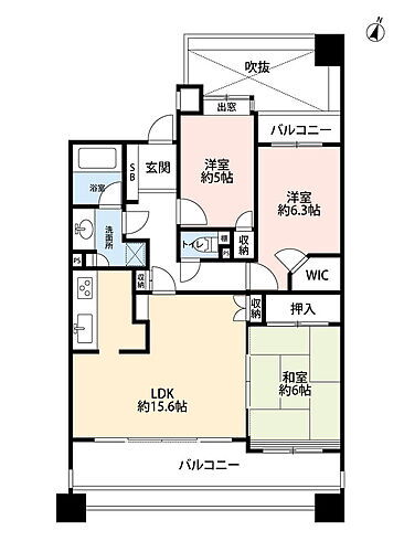 ペットと暮す住環境　藤和シティホームズ社口 4階 3LDK 物件詳細