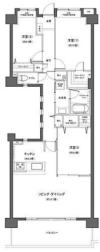 朝日マンション横浜蒔田 家具・エアコン1台付きです！！