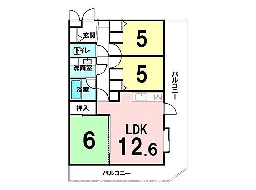 ライオンズマンション青山 4階 3LDK 物件詳細