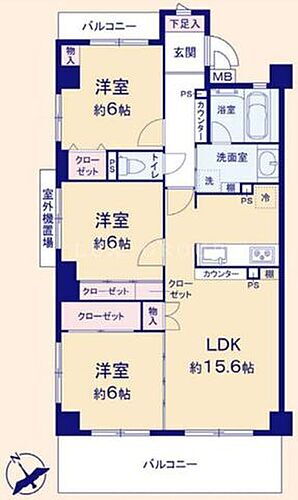 東京都八王子市明神町1丁目 4階 3LDK 物件詳細