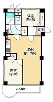 桜台ハイツ３号棟 間取