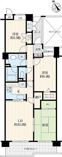 アーベイン志木キッズガーデン 7階 3LDK 物件詳細