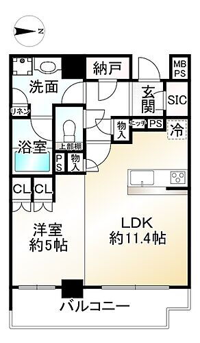 ライオンズ京都御所南レジデンス 4階 1LDK 物件詳細