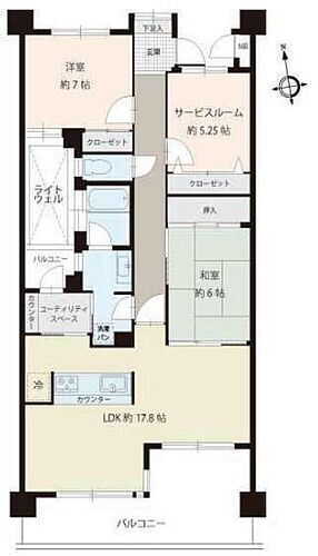 マイキャッスル椚田 全居室6帖以上の開放感、快適なライフスタイルを。