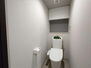 サニーコーポ東三国 棚上収納があるトイレは使いやすくて便利なのが良いですね！