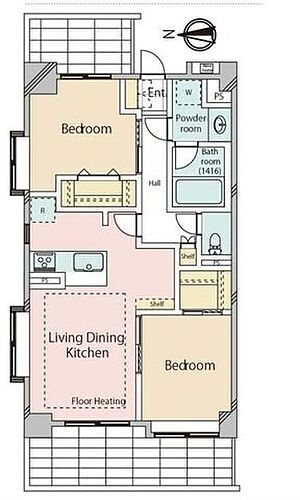 ライオンズプラザ新板橋 人気の対面式キッチンで家事をしながらご家族とのコミュニケーションが可能です。