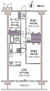 ソフィア浦和コトー弐番館 全洋室収納付き。洋室2のクローゼットは奥行きがあり、スーツケースなどの大型品も収納可能です。洋室2は廊下・リビングから行き来出来る2WAYタイプです。