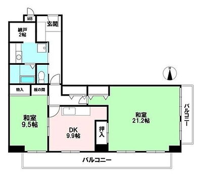 ファミールハイツ北大阪　１号棟