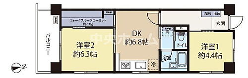 お花茶屋ローヤルコーポ 2階 2DK 物件詳細