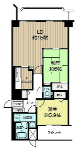 シャトーム大森 2階 2LDK 物件詳細