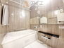 新松戸西パークハウスＦ棟 大人の半身浴や、小さなお子様との入浴にも便利な浴室