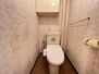 北柏ライフタウン松葉町４丁目第１団地１３号棟 快適な温水洗浄便座付きのトイレです。