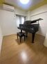 朝日シティパリオ多摩川 防音室にはグランドピアノも設置できます。グランドピアノは含まれません