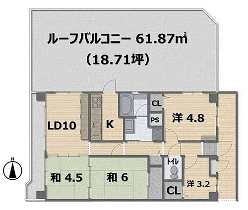 ネオハイツ西多賀 広々リビングと4つの個室。プライベートな空間と家族団らんの空間をセパレート。集中もリラックスもできる住空間で充実した暮らしをお届けします。