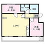 ＼駿河区　中島団地Ｓ１棟／お洒落なお部屋のマンションです 間取図。