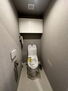 ダイアパレス高崎ガーデンステージ 上部戸棚付き 温水洗浄便座一体型トイレ　クッションフロア貼替