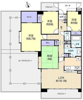 リーベスト八千代緑が丘 間取り図