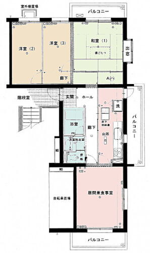 ベルコリーヌ南大沢５－７－２号棟 中古マンションの3LDKは、経済的で、一般的な広さがあり、夫婦又は3人家族によいです。リビングルームでは、食事会を楽しむスペースがあることや、部屋の用途は、寝室や子供部屋を設けることも可能です。